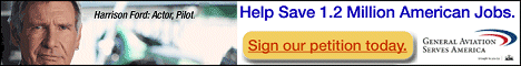 Support general aviation and the millions of people who depend on it. Click to learn more.